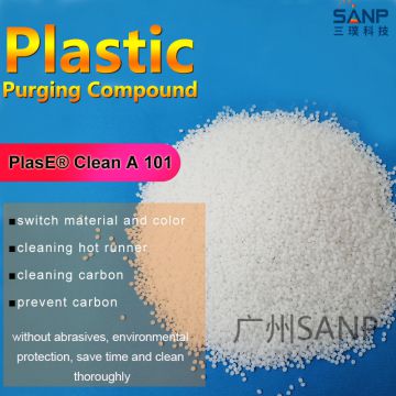 Purging Compound for PVC Carbon Cleaning Injection Molding & Extrusion Machine