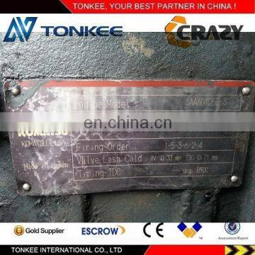 Original Used SAA6D125E-3 Complete Engine Assy, SAA6D125E Engine Assy for PC400-7 PC450-7 Excavator Parts photo-2
