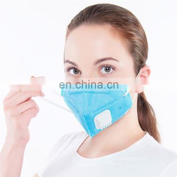 High Protection Level Ear-Loop Adjustable Dust Mask With Valve