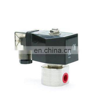 Brass Stainless steel high pressure solenoid valve to 200bar