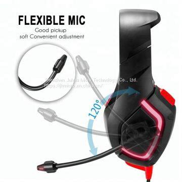 K1 Wired Gaming Headphones With Microphone Mic for Computer Best PC Gamer Headset photo-2