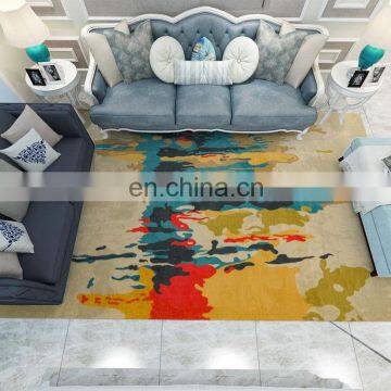 Chinese custom 3D printed carpets bedroom carpet for living room