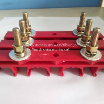 PVC 4-Pole Piper Hanger Clamp for Conductor Bus Bar Extension Pole Clamps photo-5