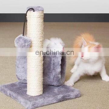 Wooden Sisal Oem Manufacturer Wholesale New Design Wooden Cat Scratching Post