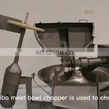 Electrical Industrial Frozen Meat Bowl Cutter Meat Bowl Chopper Mixer Machine