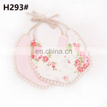 Wholesale Fast Dispatch Cotton Linen Cute Baby Bibs For Girls photo-5