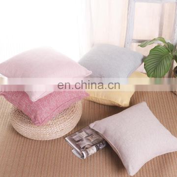 RTS Factory Price Textured Crosshatch Cationic Dyed Cushion Covers in stock