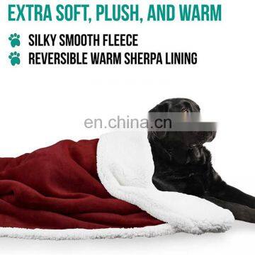 Plush Pillow Pet Blanket Dog Cat Plush Pillow Fleece Pet Blanket photo-3