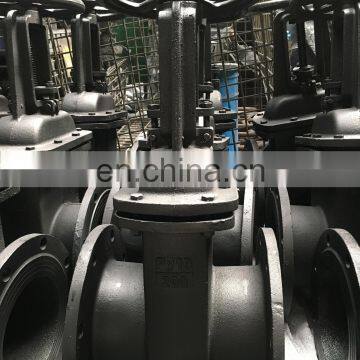 High Quality Low Price Cast Iron Double Disc Brass Seal Gate Valve photo-4