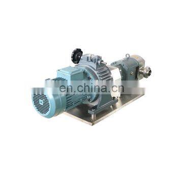 316l Rotary Lobe Pumps Sanitary Stainless Steel Positive Displacement Pumps Lobe Rotor Pump photo-5