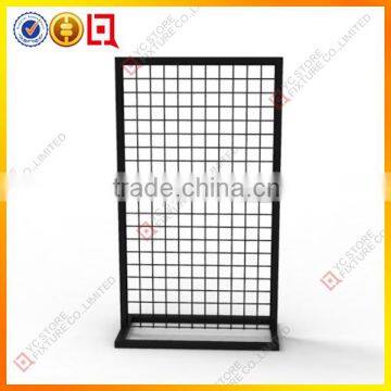 Black Hair Accessory Metal Display Wall