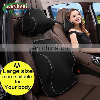 Car Seat Head Neck Rest Massage Auto Pillow Space Memory Neck Headrest Car Cover Vehicular Pillow Seat Headrest Accessories