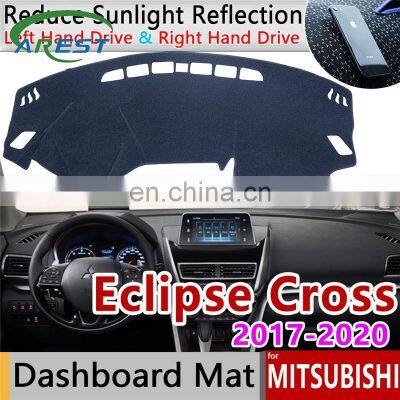 for Mitsubishi Eclipse Cross 2017 2018 2019 Anti-Slip Mat Dashboard Cover Pad Sunshade Dashmat Dash Carpet Car Accessories Rug