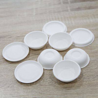 Small organic and eco friendly sauce cups