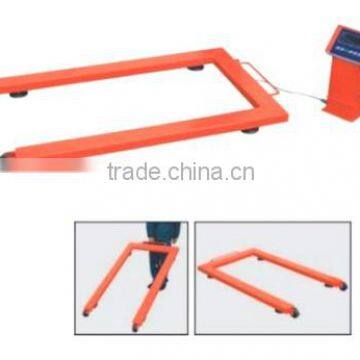 CE Certificate U Shape Hand Table Truck With Scale