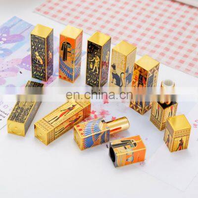 3D ancient Egyptian wind lipstick tube magnetic buckle lipstick tube empty tube