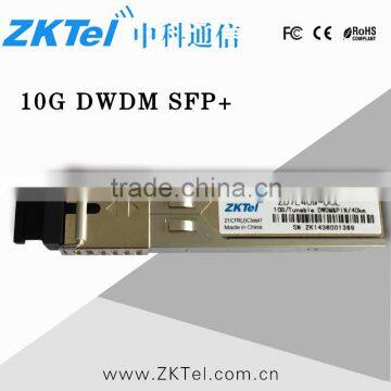 SFP+ ER DWDM&PIN Transceiver 40Km 10Gbps LC CISCO/HUAWEI/HP Compatible Commercial Temperature FTTH Optical Module