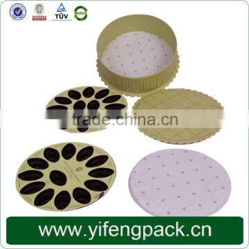 2015 New Design Customized Luxury Large Round Cardboard Gift Boxes Wholesale photo-6