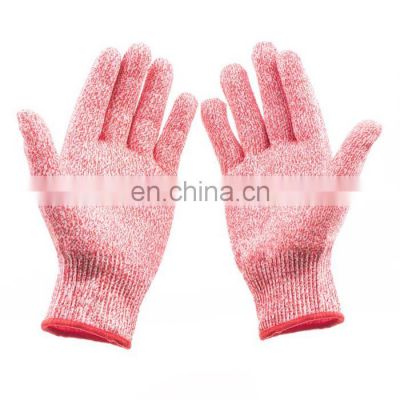 HY 13G The Highest Level Of Cut Resistant Cooking Protection Gloves Meat Cutting and Wood Carving Cutting Gloves For Kitchen