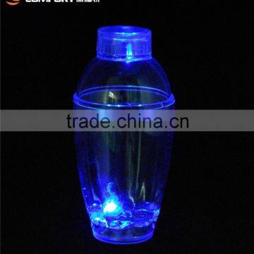 High Clear Mini Led Flashing Glass Bottles Custom Logo Shaker Bottle photo-3