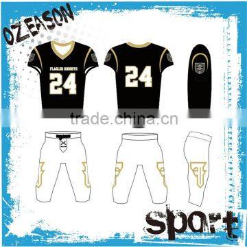 Custom Sublimated Sports Team American Football Uniforms