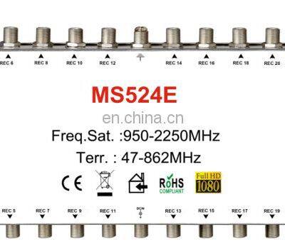 MT-7501 24 Multiswitch 5in Satellite Multiswitch System Sistema SMATV 5x32 Salida Para CATV photo-2