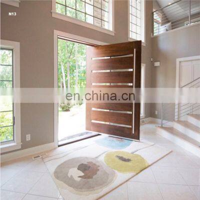 Large Exterior Entry Wood Doors Big Entrance Pivot Door for Apartment