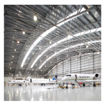 Prefabricado Long Span Steel Structure Roof Aircraft Hangar Construction photo-2