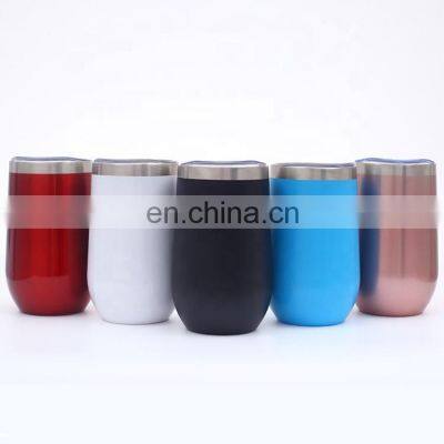 2020 New Design 12oz U Shape Stemless Insulated Wine Tumbler Wholesale