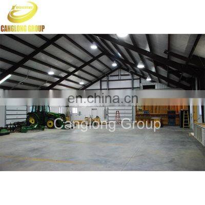 Galvanized roof trusses warehouse drawing building material steel structure frame