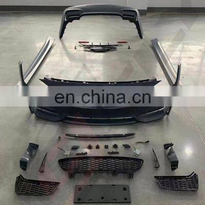 CLY Car Bumpers For BMW 4 Series F32 F33 F36 Change to M4 Front Rear Car Bumpers Body Kits Side Skirt m4 Fenders Diffuser photo-2