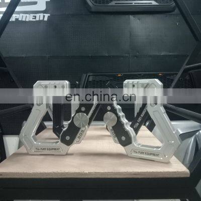 4x4 aluminum Front Grab Handles for Jeep Wrangler JK offroad CNC Multifunction grab handle with safety belt cutter