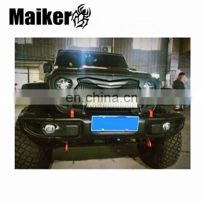 Maiker offroad front grille for Jeep Wrangler JL newest grille with led light for Jeep