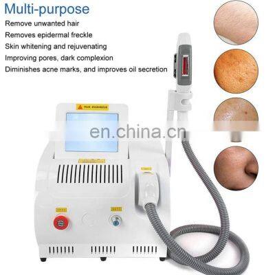 New Ipl Multifunction Laser Machine 2 Handle Handpiece Facial Rejuvenation Ice Ipl Home Permanent Laser Hair Removal Device