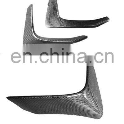 Runde Carbon Fiber Material Car Parts Front Bumper Lip Wrap Angle Suitable For BMW 5 Series F10 F18 Wrap Angle photo-5