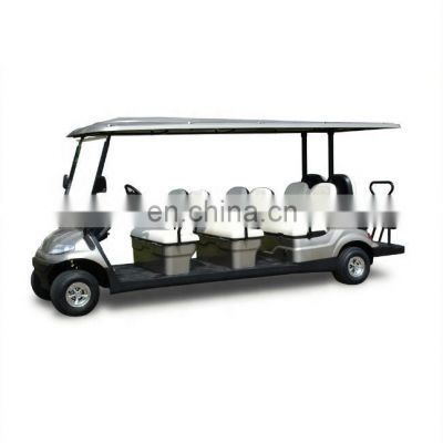 Foldable Seats Airport 8 Passengers Golf Cart 48V AC Motor with Controller