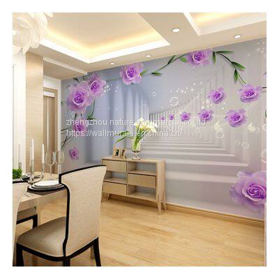 New Designs Decorative Floor Sticker Murals Flowers Mural Waterproof 8D Drop Ship photo-2