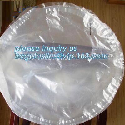 Plastic Bag With Round Bottom, Round Bottom Pail Liner, Packing Liquid Round Bottom Bag, Biodegradable Round Bottom Bag, photo-4