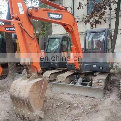 Doosan DH55 mini crawler excavator