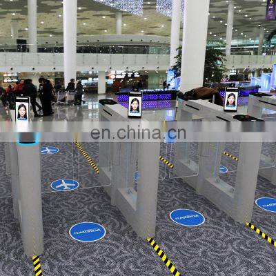 Column Type Wall Mounted Turnstile Type F3-M34-F MTK Face Temperature Thermal Infrared Sensor Recognition 8 Inch Cloud Support photo-4