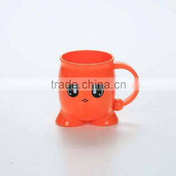 Reusable Cartoon Plastic Cups --Orange photo-4
