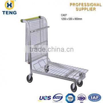 CA07 Fashion Steel Supermarket Cargo Tallying Cart