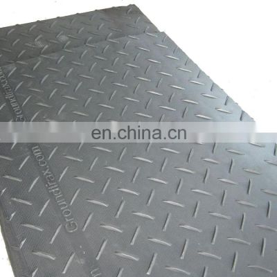 HDPE Construction Track Road Mat / Ground Protection Mat HDPE / Heavy Duty Roll Mat