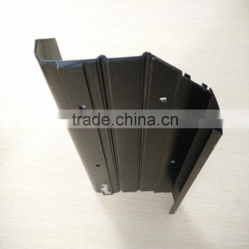 black anodized attractive design widely used aluminium extrusion profile for industry