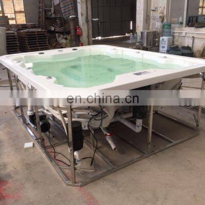 Japanese High Quality Best Commercial Balcony 8 Person Outdoor Hot Tub Spa Extra Large With tv photo-5