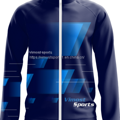 Blue Custom Sublimation Jacket Design for You
