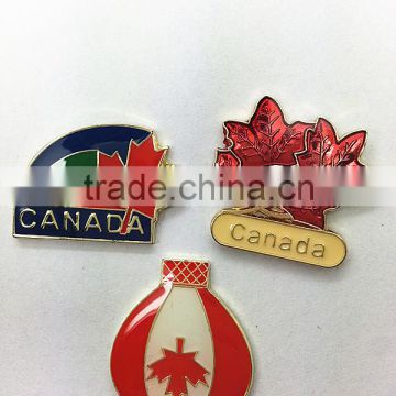 country flags lapel pins/canada logo lapel pins