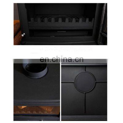 European-Style Villas And B&Bs In Rural Areas Cast Iron Free-Standing Real Fire Wood Heating Fireplace photo-2