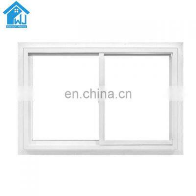 cheap double glass aluminum or pvc small casement window for house