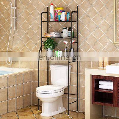 3 Layers Multipurpose Bathroom Shelf Toilet Organizer Shelves Over The Toilet Storage Rack With Toilet Towel Rack photo-4